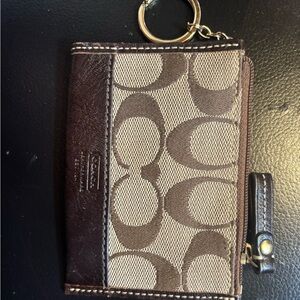 Coach mini ID/ Card Case
